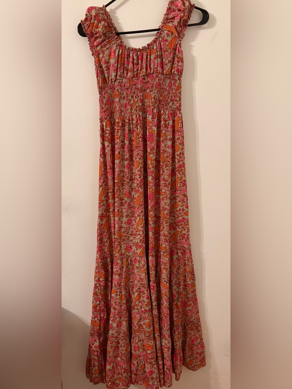 Floral Tiered Maxi dress